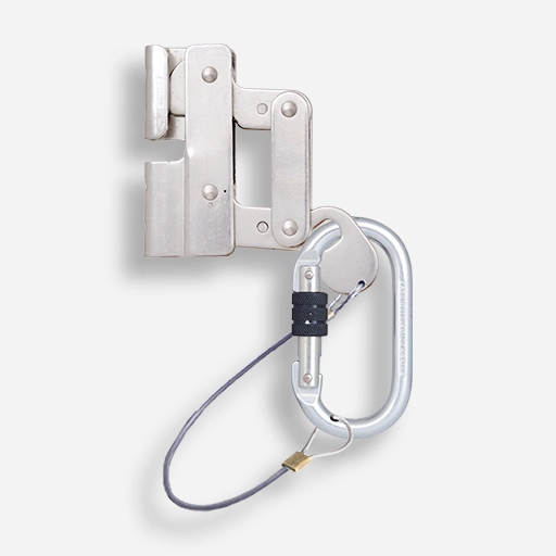 EKS  Telli + Karabinalı Çelik Halat Tutucu