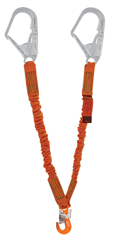 Çift Kol Şok Emicili Elastik Lanyard